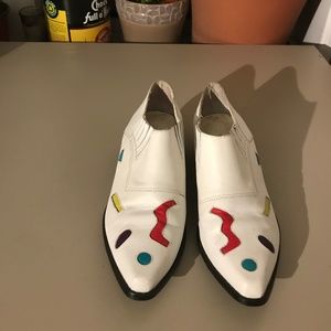 Vintage Cowboy Ankle Boot 80s